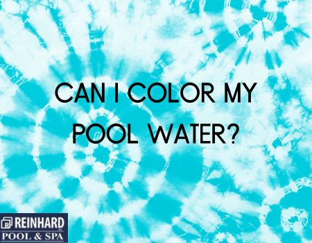 Can I Color my Pool Water?