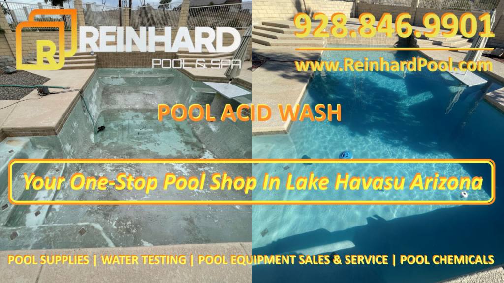 Lake Havasu City Pool Surface Cleaning, Acid Wash, Soda Blasting, Pool Resurfacing