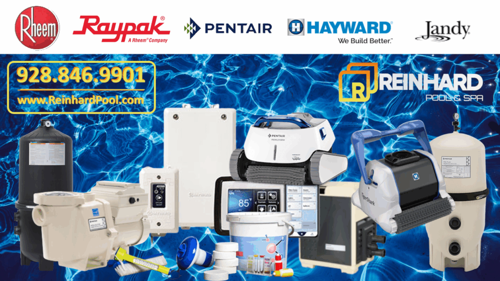 Reinhard Pool & Spa - Lake Havasu City Pool Equipment, Pool Pumps, Pool Filters, Pool Cleaners, Pool Heaters, Pool Automation Controls, Installation and Repair