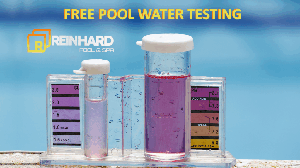 Free Pool Water Testing at Reinhard Pool and Spa in Lake Havasu City, Arizona