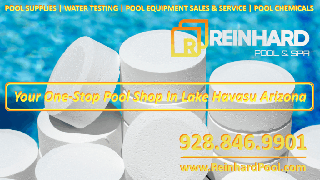 Reinhard Pool & Spa Pool Store for Pool Chemicals, chlorine, bromine, water clarifier, pool shock and more
