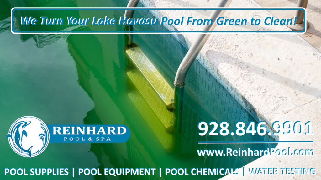 Reinhard Pool and Spa Lake Havasu City Green Pool Swimming Pool Algae Treatment Pool Cleaning Mohave County, Arizona